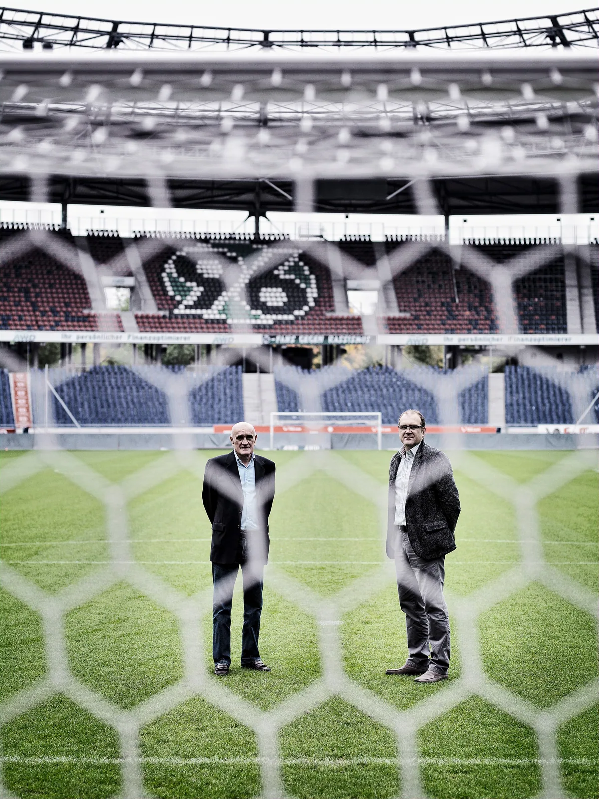 Martin Kind und Jörg Schmadtke, Hannover 96