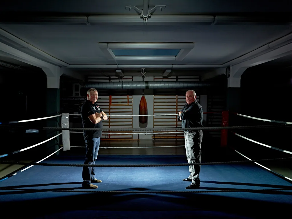Fritz Sdunek und Ulli Wegner, Boxtrainer
